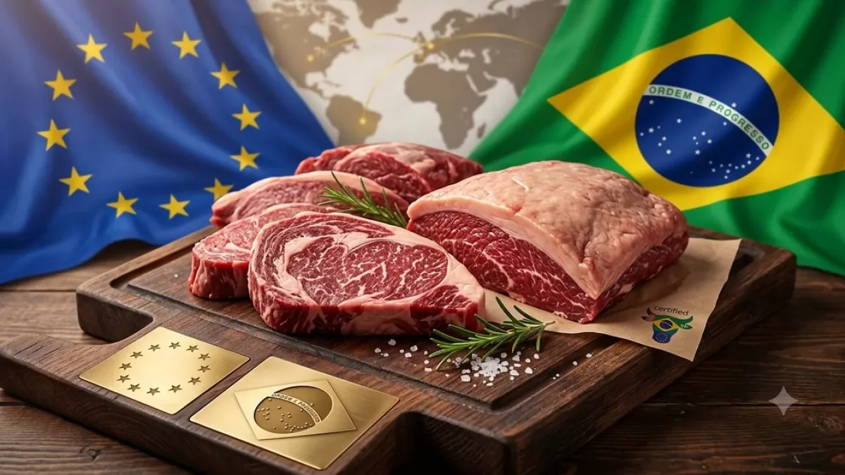 Brasil busca reverter suspensão de exportações de produtos animais para União Europeia